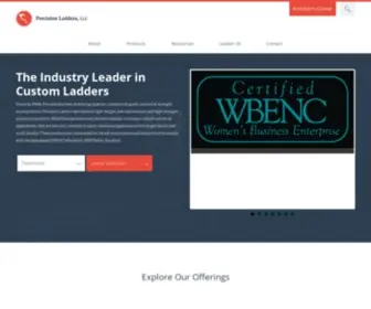 Precisionladders.com(Precisionladders) Screenshot