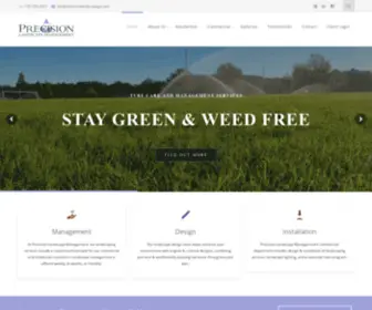 Precisionlandscapega.com(Precision Landscape Management) Screenshot