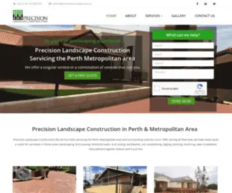 Precisionlandscapes.com.au(Precision lands capes) Screenshot