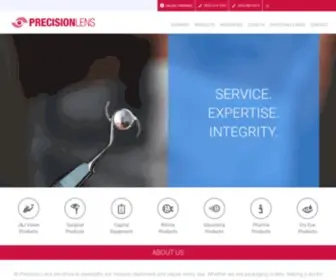 Precisionlens.net(Precision Lens) Screenshot