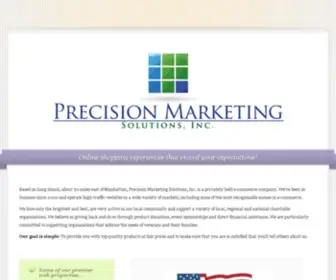 Precisionmarketing.com(Precision Marketing Solutions) Screenshot