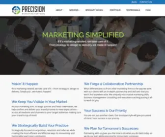 Precisionmarketingpartnersnc.com(Raleigh Digital Marketing & Branding) Screenshot