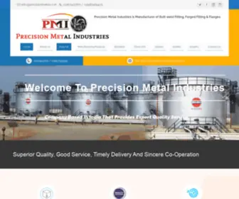 Precisionmetal.co.in(Precision Metal Industries Manufacturer and Supplier Of ss flanges) Screenshot