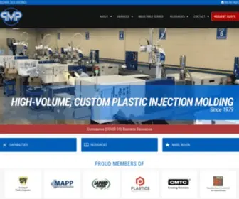 Precisionmoldedplastics.com(Injection Molding) Screenshot