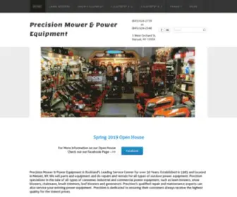 Precisionmowerpowernanuet.com(Precision Mower & Power Equipment) Screenshot