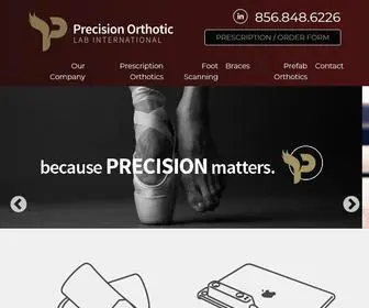 Precisionorthotic.com(Precision Orthotic) Screenshot