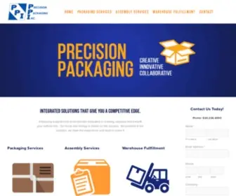 Precisionpackaginginc.com(Precision Packaging Inc) Screenshot