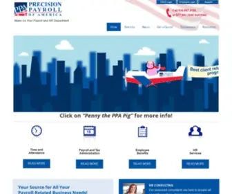 Precisionpayroll.com(PPA is now iSolved) Screenshot