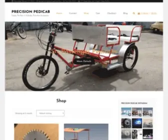 Precisionpedicab.com(Precisionpedicab) Screenshot