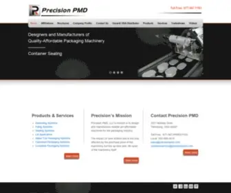 Precisionpmd.com(Designed & Built to Work) Screenshot