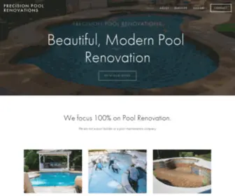 Precisionpoolrenovations.com(Precision) Screenshot