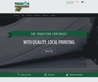 Precisionprintinggroup.com(Precisionprintinggroup) Screenshot