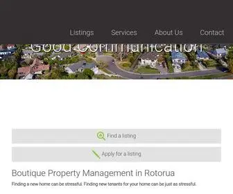 Precisionproperty.co.nz(Rotorua Rental Listings) Screenshot