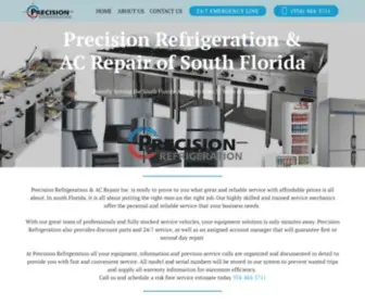 Precisionrefrigerationac.com(Precisionrefrigerationac) Screenshot