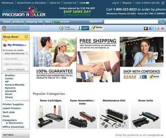 Precisionroller.com(Online Shopping for Toner Cartridges & more) Screenshot