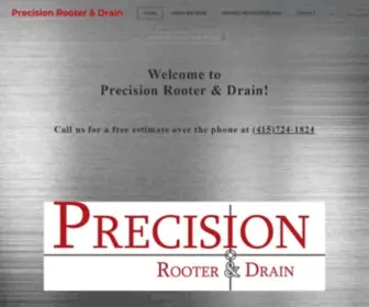 Precisionrooterdrain.com(Precision Rooter & Drain) Screenshot