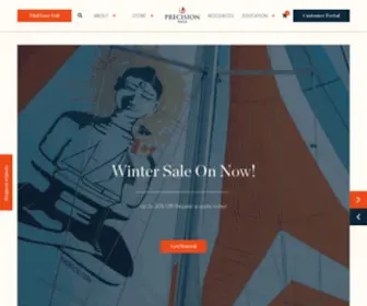 Precisionsailloft.com(New Sails Custom Designed for Your Sailboat) Screenshot