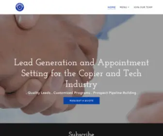 Precisionsalespartners.com(We are a business to business lead generation company) Screenshot