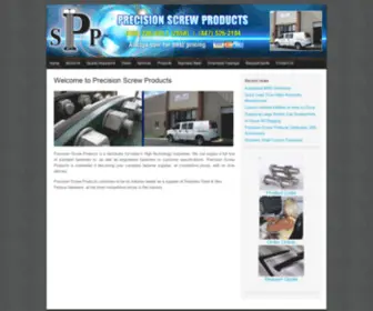 Precisionscrewprod.com(Precision Screw Products) Screenshot