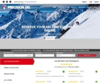 Precisionski-Rent.com(Best prices online: Up to 60% off and 7th day free) Screenshot