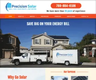 Precisionsolar.net(Precision Solar) Screenshot