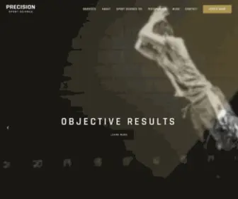 Precisionsportscience.com(Precision Sport Science) Screenshot