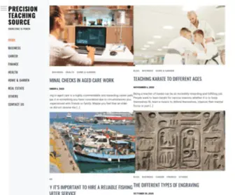 Precisionteachingresource.net(Knowledge) Screenshot