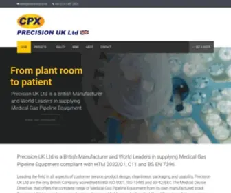 Precisionuk.co.uk(Precision UK Ltd) Screenshot