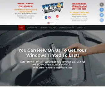 Precisionwindowtintingca.com(Window Tinting) Screenshot