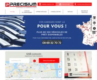 Precisium.fr(Entretien et réparation automobile) Screenshot