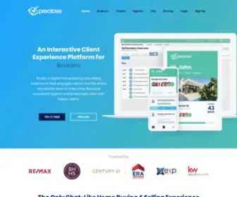 Preclose.com(All-in-One Communication Software for Real Estate Pros) Screenshot