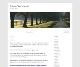 Precocedysetserein.com(Précoce) Screenshot