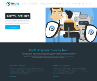 Precogsecurity.com(PreCog Security Inc) Screenshot