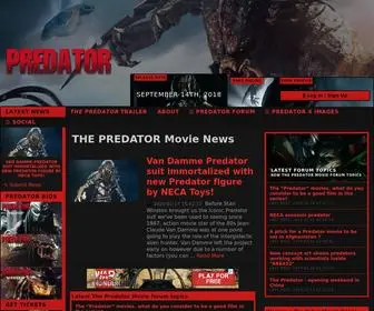Predator4-Movie.com(THE PREDATOR) Screenshot