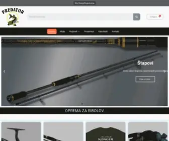 Predatorptr.com(Oprema za ribolov) Screenshot