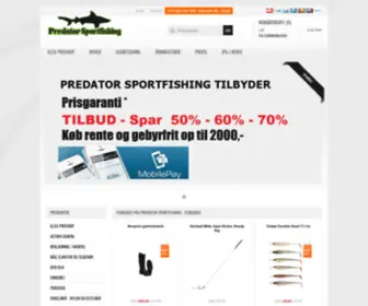 Predatorsportfishing.dk(FISKEGREJ fra Predator Sportfishing Odense) Screenshot