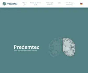 PredemteCDx.com(Who we are Predemtec) Screenshot