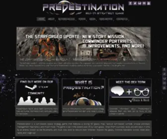 Predestinationgame.com(An indie space 4X game) Screenshot