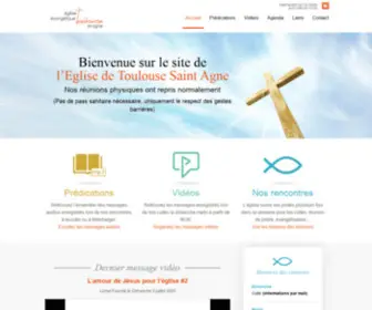 Predication-Bible.com(Eglise Evangélique Toulouse Saint) Screenshot