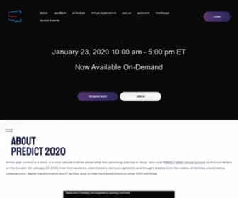 Predict2020.io(Predict 2020) Screenshot