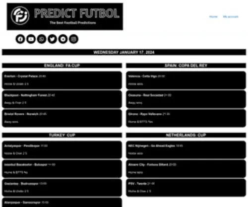 Predictfutbol.com(Predict Futbol) Screenshot