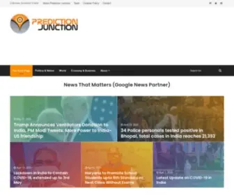 Predictionjunction.com(Business & Economy)) Screenshot