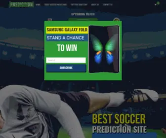 Predictionsoccer.net Screenshot