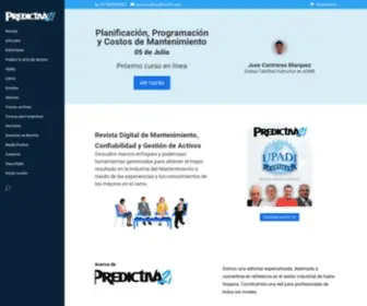 Predictiva21.com(Mantenimiento, Confiabilidad y Gestión de Activos) Screenshot