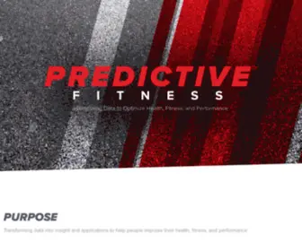 Predictive.fit(Transforming Data into Actionable Insight) Screenshot