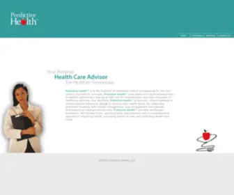 Predictivehealth.com(Predictive Health) Screenshot