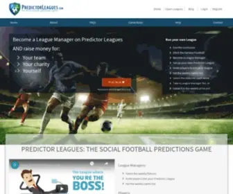 Predictorleagues.com(Predictor Leagues) Screenshot