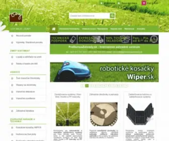 Predomyazahrady.sk(Záhradný sortiment) Screenshot