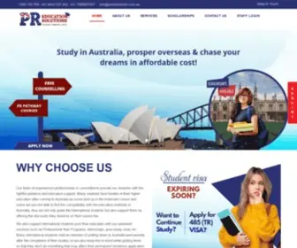 Predusolution.com.au(PR EDUCATION) Screenshot