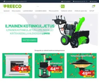 Preeco.fi(Suomalainen verkkokauppa vuodesta 2012) Screenshot